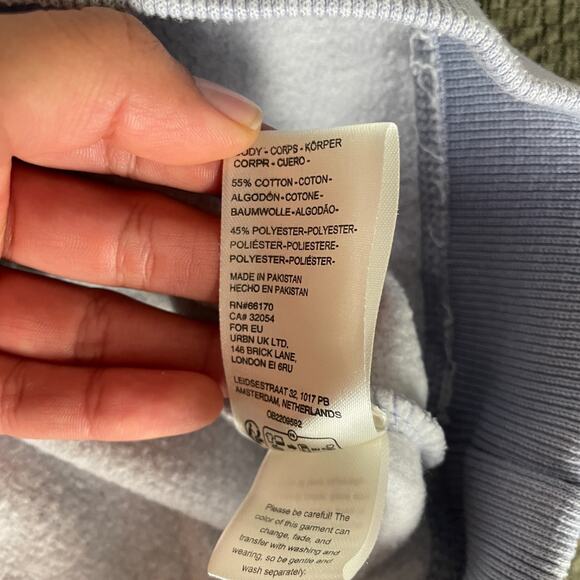 Free People We The Free Women's Small Everything Pullover Sweatshirt Oversized - Picture 8 of 11